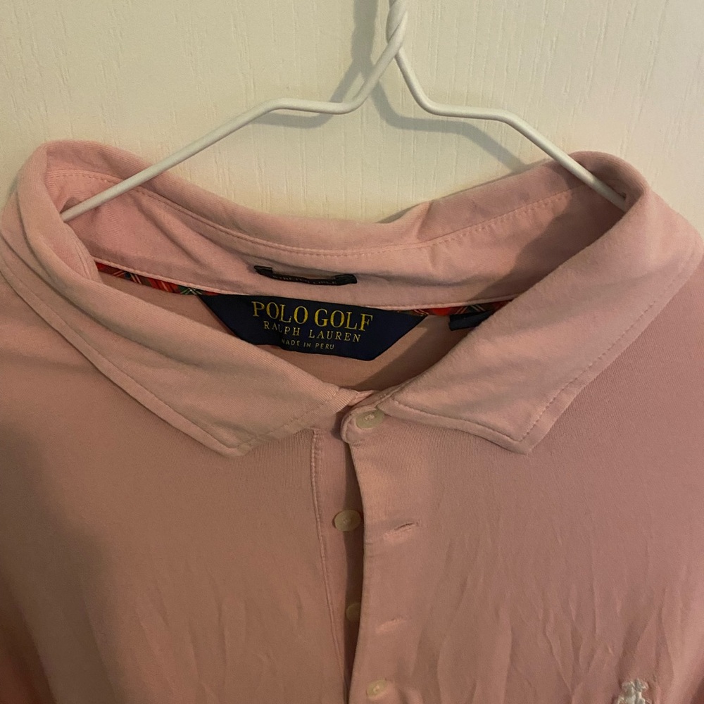 Polo by Ralph Lauren Pink Classic Polo Shirt - Picture 2 of 2